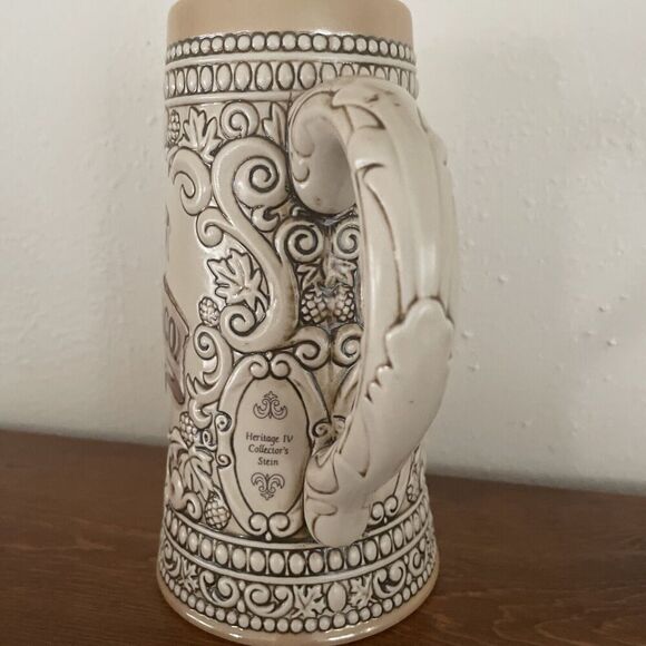 Vtg Stroh Brewing Beer Stein Bohemian Heritage IV Collector's Stein Boho #17018 - Picture 4 of 8